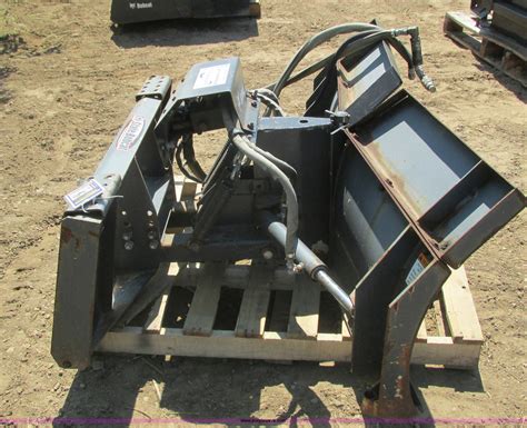 skid steer snow pusher model|60 skid steer snow plow.